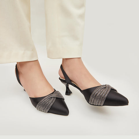 Nihan Sparkling Sling Back